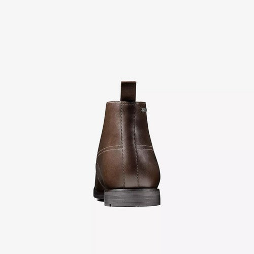 Clarks Original Ronnie Up GORE-TEX in Dark Brown Leather