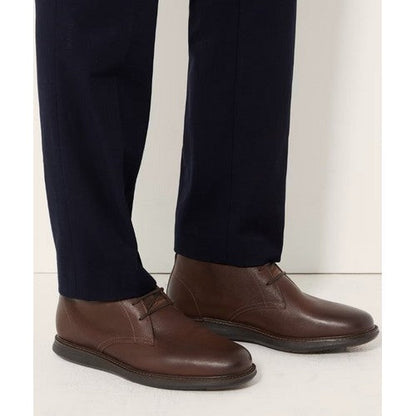 Clarks Original Ronnie Up GORE-TEX in Dark Brown Leather