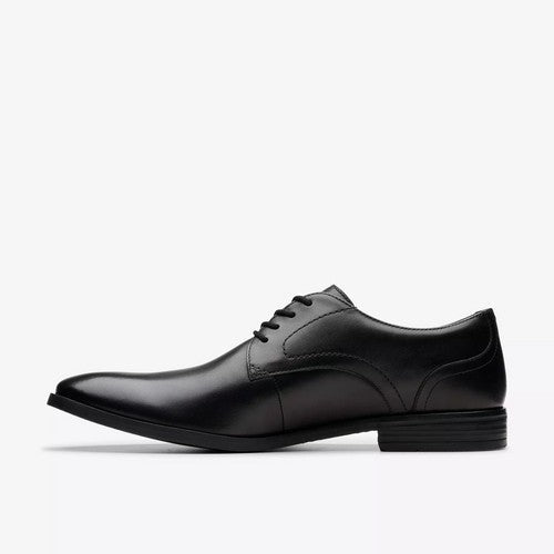 Clarks Original Brandon Lace in Black Leather