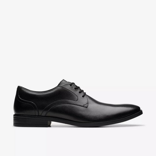 Clarks Original Brandon Lace in Black Leather