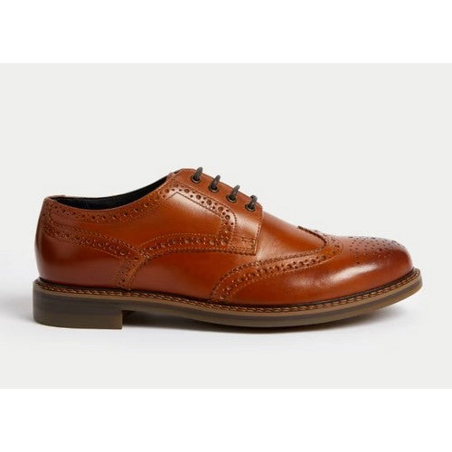 T035016 Marks & Spencer Brogues Dress Shoes in Brown
