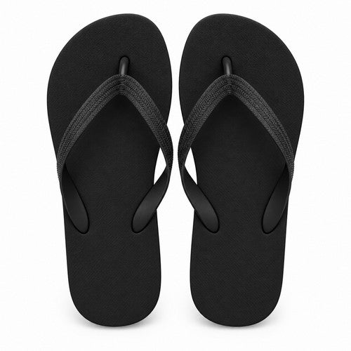 31560 EVA Flip Flops in Black