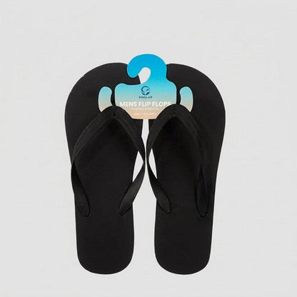 EVA Flip Flops in Black