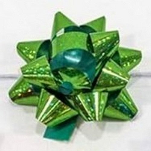 MIni Hologram Gift Bow in Green