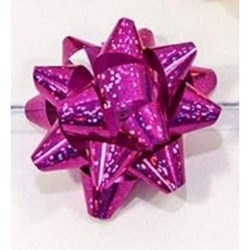 MIni Hologram Gift Bow in Pink