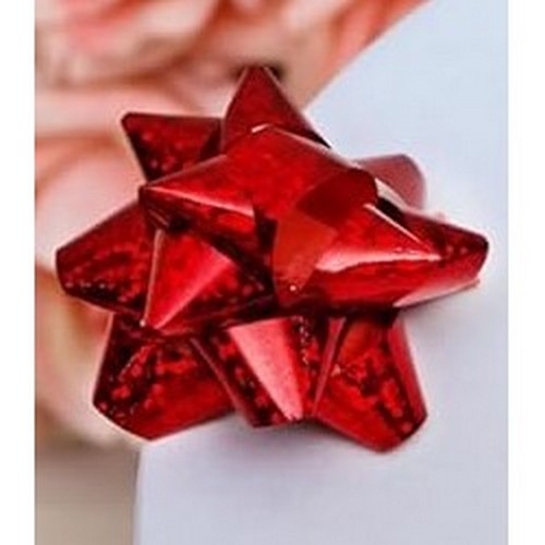 MIni Hologram Gift Bow in Red