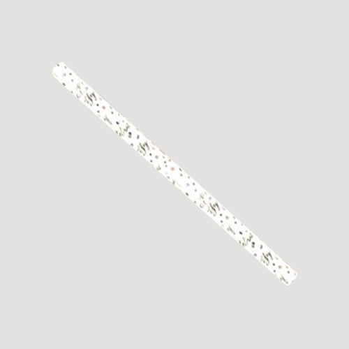 Celebrations Metallic Gift Wrap Roll in White Hooray Design