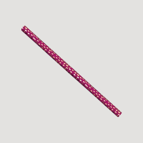 Foil Spots Gift Wrap Roll 1.5m in Pink & Gold