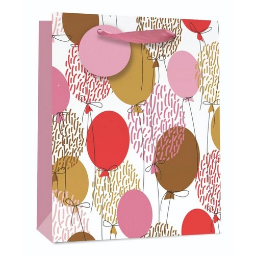 Pink Balloons Gift Bag