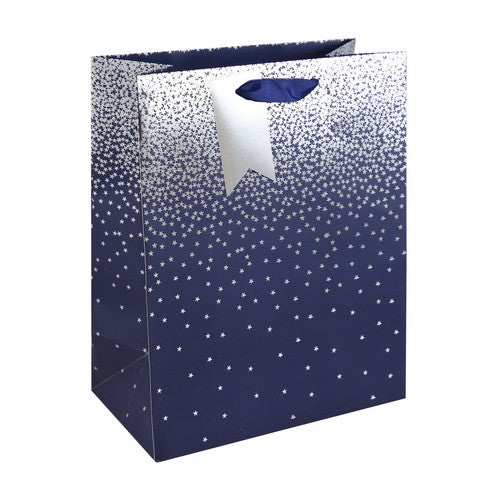 Navy Ombre Medium Gift Bag