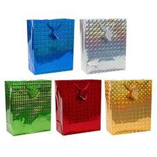 Holographic Gift Bag Assorted Colours