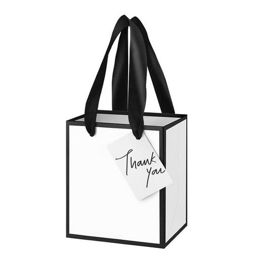 Metallic Trim Mini Gift Bag