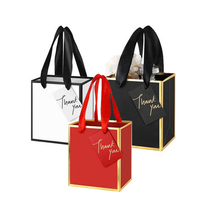 Metallic Trim Mini Gift Bag