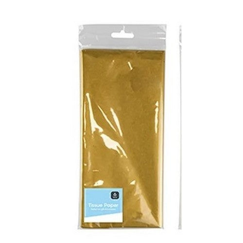 Tissue Paper 6pk in Gold
