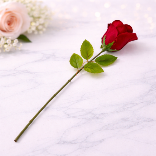 Single Stem Artificial Rose