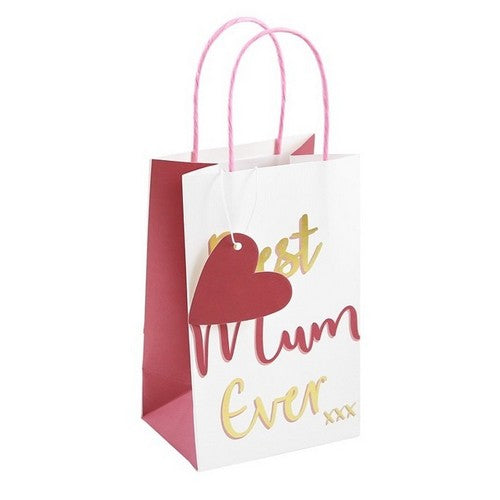 Best Mum Ever Small Kraft Gift Bag