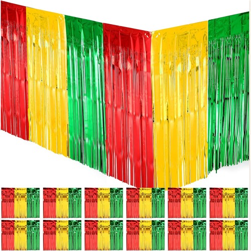 Independence/Juneteenth Foil Fringe Table Garland