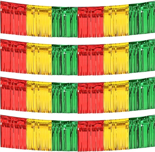 Independence/Juneteenth Short Foil Fringe Garland