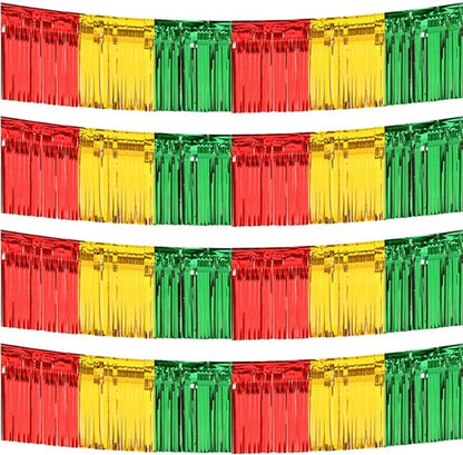 Independence/Juneteenth Short Foil Fringe Garland