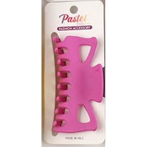 ETP1114 Butterfly Spring Clip Hair Claw in Dark Pink