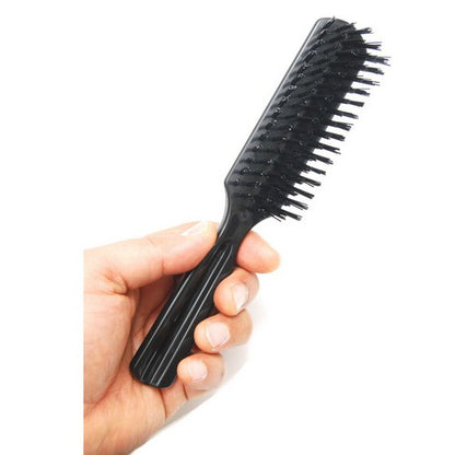 Eden Small Bristle Hair Brush in Black