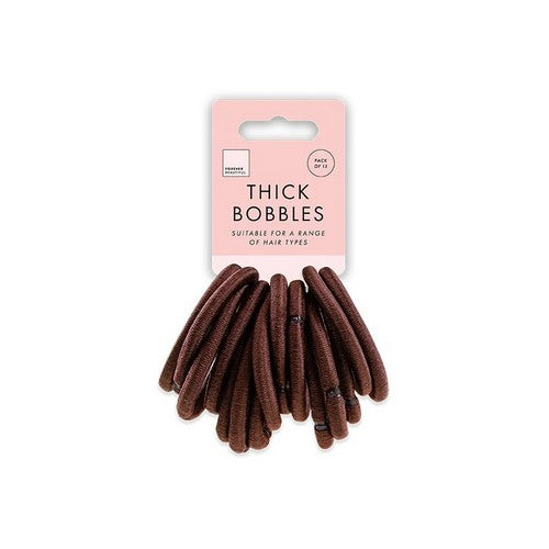 PER7779 Forever Beautiful Thick Hair Bobbles 15pki n Brown