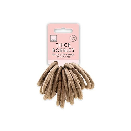 PER7779 Forever Beautiful Thick Hair Bobbles 15pki n Light Brown