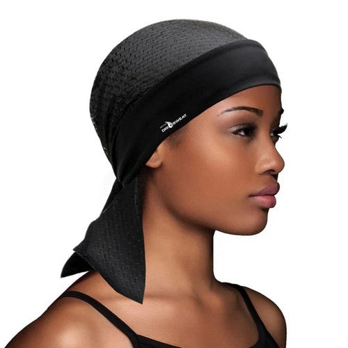 790 Flex Dri Sweat ActiveWear Mesh Bandana in Black