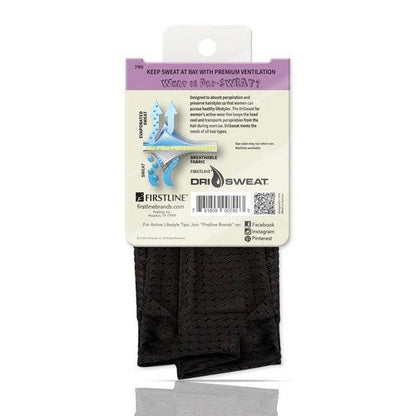 Flex Dri Sweat ActiveWear Mesh Bandana in Black