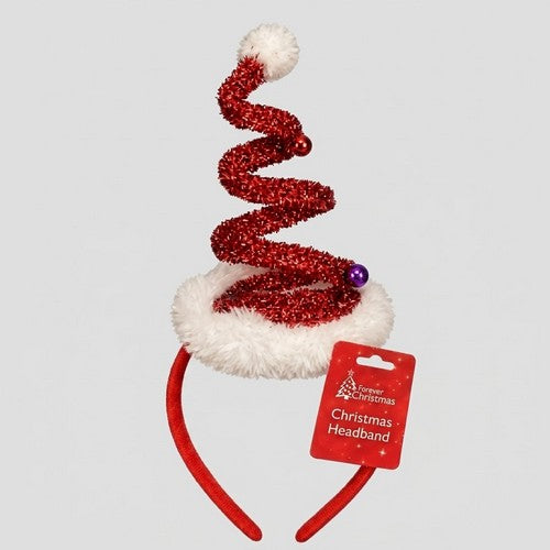 XT2434 Spiral Christmas Headband