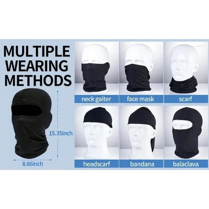 Tactical Ski Mask Balaclava in Black