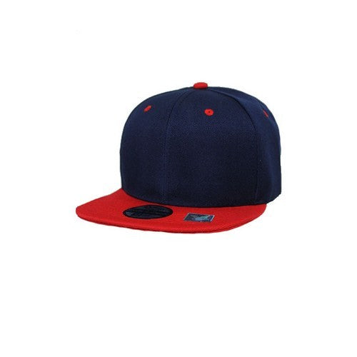 Two-Tone Snap Back Cap Navy/Red