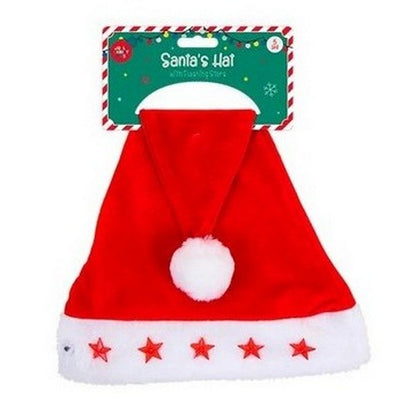 XMA2479OB Flashing LED Santa Hat