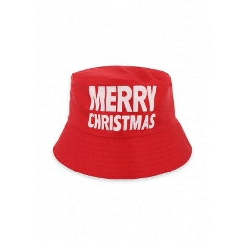 W01899 Merry Christmas Bucket Hat