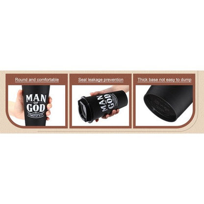 1 Timothy 6:11 Man of God 16oz Travel Cup