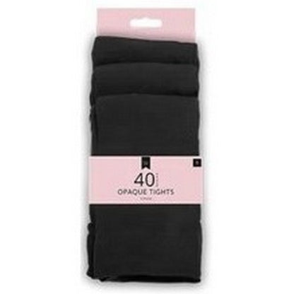 Farley Mill Opaque Pantyhose 3pk in Black