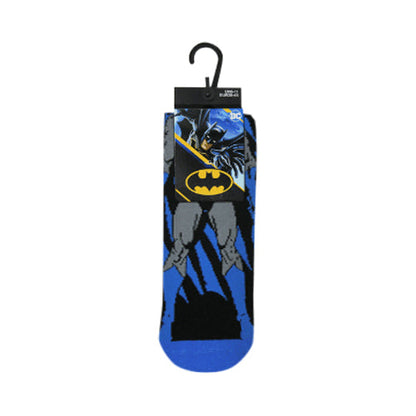 Official DC Batman Fun Socks 1pr in Blue