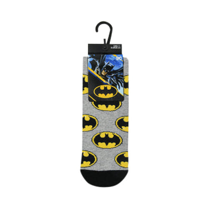 Official DC Batman Fun Socks 1pr in Grey