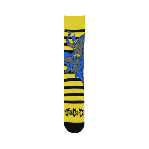 29662 Official Batman Fun Socks 1pc in Yellow