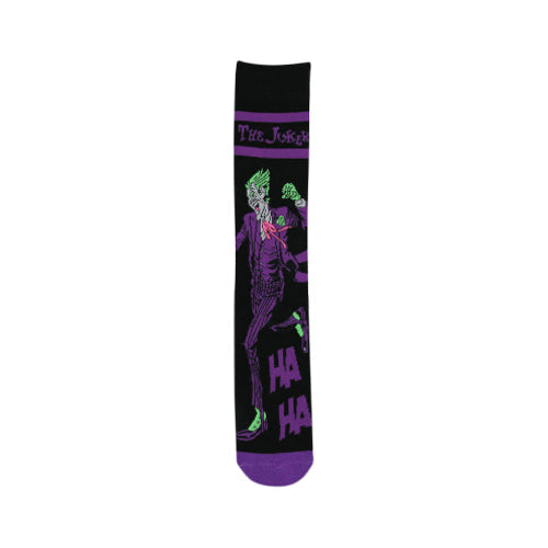29665 Official Batman Joker Fun Socks 1pc in Black