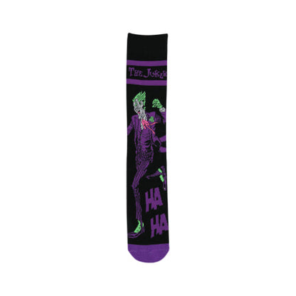 29665 Official Batman Joker Fun Socks 1pc in Black