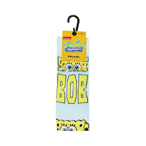 Official Sponge Bob Fun Socks 1pr in Blue