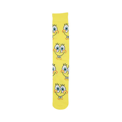 29667 Official Sponge Bob Fun Socks 1pc in Yellow