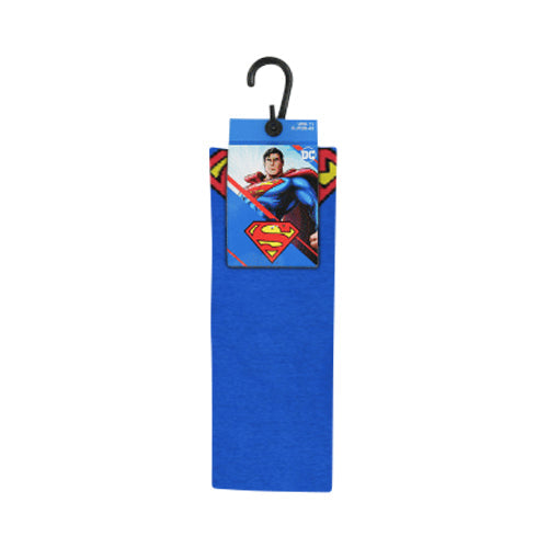 Official DC Superman Fun Socks 1pr in Blue