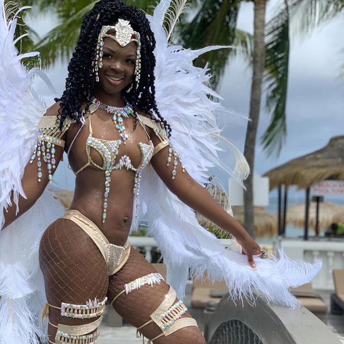 V-Cut Carnival Fishnet Pantyhose