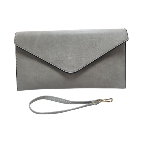 Envelope Clutch Light Grey