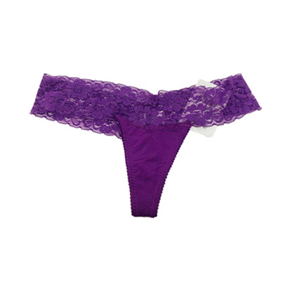 Lace Waist Band Thong