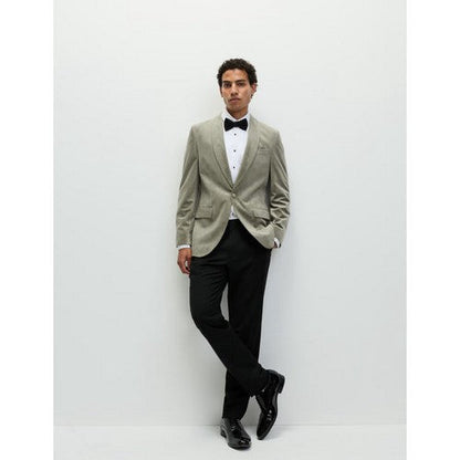 Marks & Spencer Tailored Fit Velvet Blazer in Green