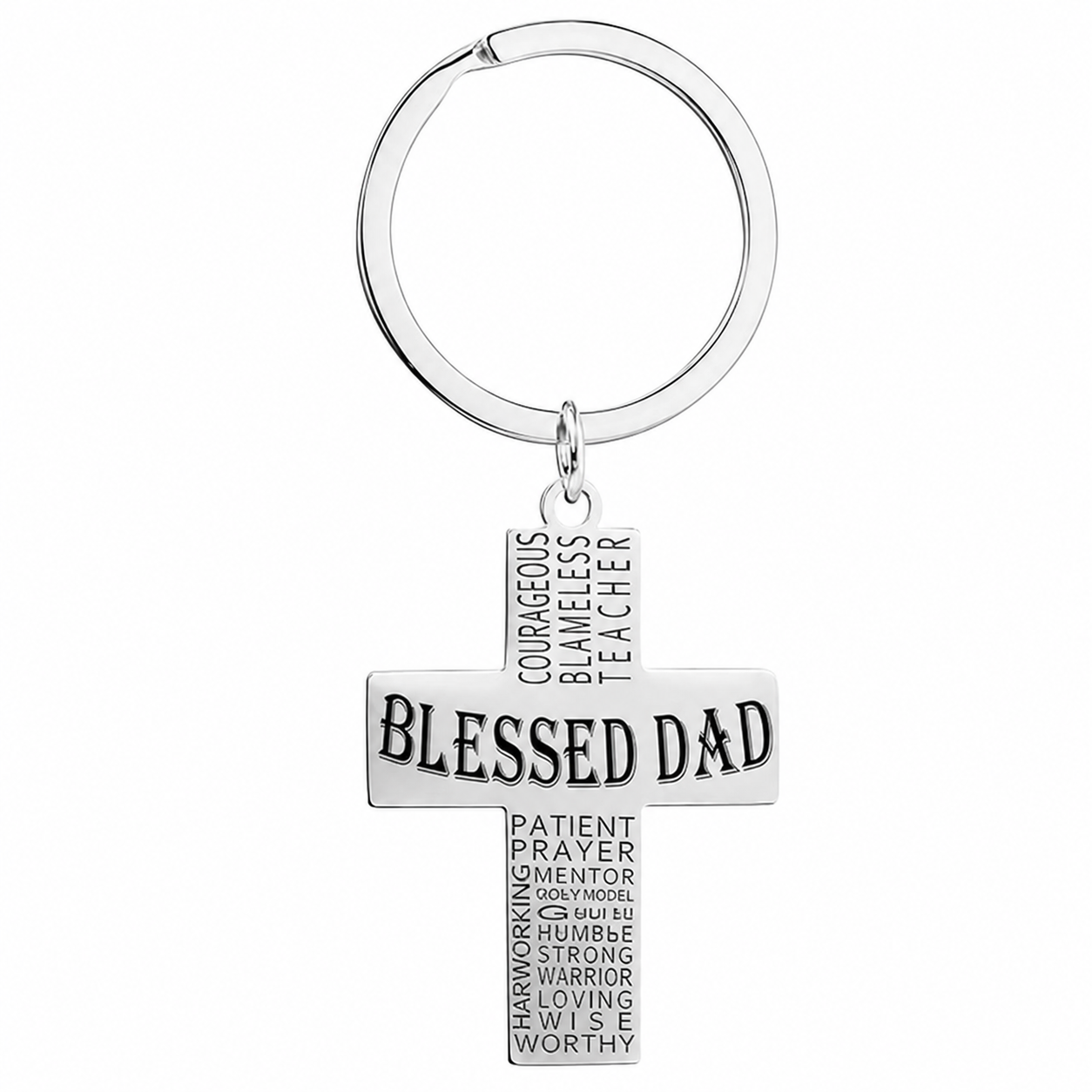 Blessed Dad Keyring Gift Box (Value $37)