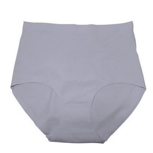 Laser Cut Full Seamless Brief Lilac Gray